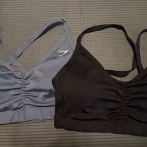 Gymshark Ruched Sports Bras Size XS